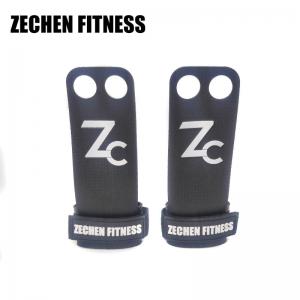 Wholesale Carbon Crossfit Leather Hand Grips Gloves For Pull Ups 2mm Palm from china suppliers