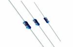 1 / 4W Metal Film 100K Resistor , 1 % Electronic Resistors For Measurement