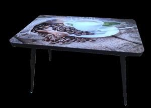 Wholesale Metal Leg Rectangle 21kgs 0.1m3 Modern Glass Top Dining Table from china suppliers