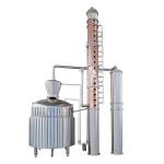4000lt Red Copper Vodka Whisky Alcohol Distillation Equipment with High
