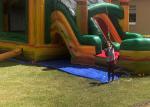 Professional Jungle Inflatable Bounce House Castle 0.55mm PVC Material