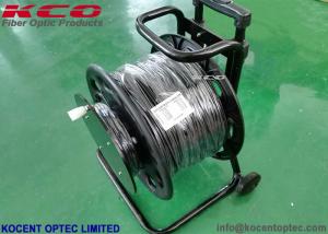 Wholesale 1Km 10G 40G Armored Fiber Optic Cable 2fo 4fo TPU Field Operating Tactical Military Cable Reel from china suppliers