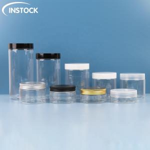 Wholesale 4oz 8oz PET Round Plastic Bottle For Food Storage And Cosmetic Cream from china suppliers