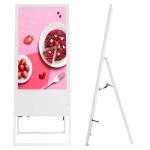 Mall 220V Floor Standing Digital Signage 1920x1080 Touch Screen Advertising