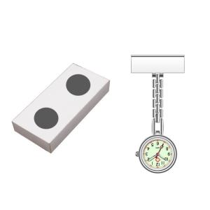 Wholesale FOB Nurse Pocket Watch Silver Brooch Nurse Watch Hospital Quartz Clock Luminous Doctor Watches Creative Doctor Nursing G from china suppliers