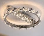 Beautiful Wedding Decor Design Luxury LED Ceiling Light Crystal Body modern