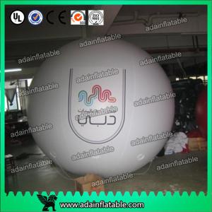 Wholesale 2.5m PVC Inflatable Helium Big Sky Balloon Advertising With Logo Printinga from china suppliers