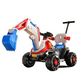 Wholesale 2.4G Bluetooth Remote Control 6v All-electric Ride on Construction Truck Car for Kids from china suppliers
