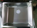 Stainless Steel Sink Top Mount with Big And Small Bowl No Pre-drilled Faucet
