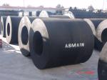 Easy installation Cylindrical Rubber Fenders Reasonable Energy Absorption