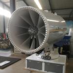 BS-M04 stainless steel water fog cannon for dust control