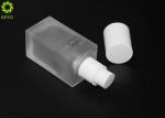 Luxury Moisturizer Glass Bottle 1 OZ 30ml With Round White Press Pump Cap