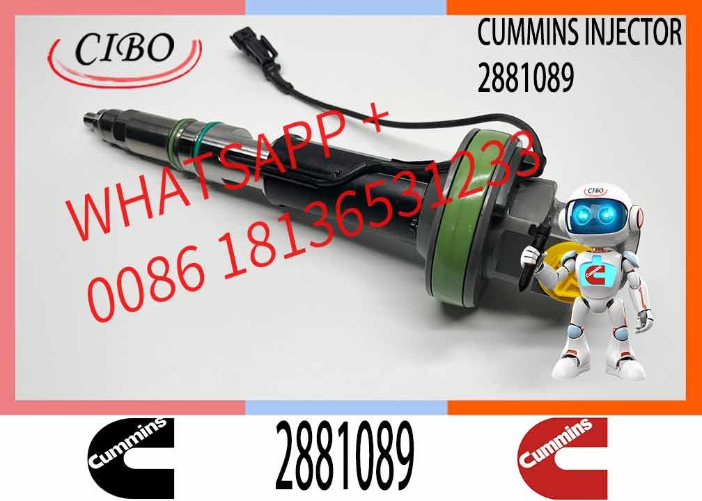 NINE BRAND High Quality Diesel Injector 2881089 Qsk19 Injector Fuel Injector 2881089