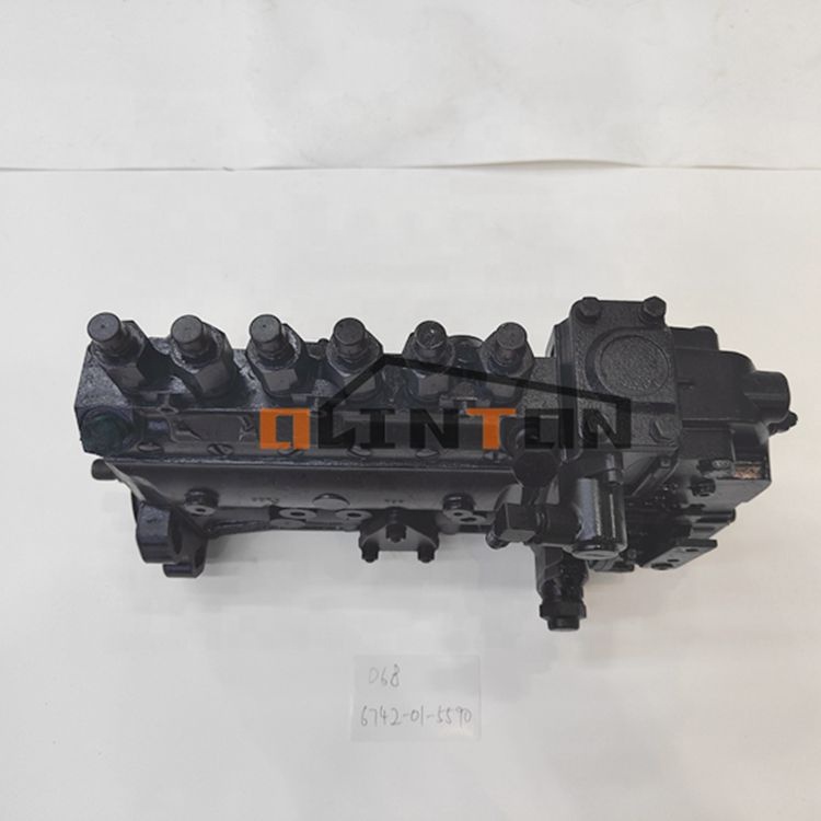 S6D114E Injection Pump Assy 6742-01-5590 6742015590 for Komatsu Excavator Spare Parts