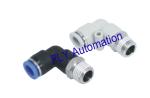 PL Pisco Elbow One Touch Zinc Brass Compression R Thread Pneumatic Tube Fittings