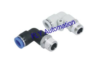 Wholesale PL Pisco Elbow One Touch Zinc Brass Compression R Thread Pneumatic Tube Fittings from china suppliers