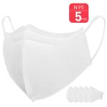 White Color Medical Surgical N95 Mask 99.07% Adult Butterfly Boneless Disposable