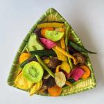 Vacuum Fried Dried Fruits Vegetables Mixed Healthy Organic Snacks