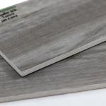 Dark Grey Floor Bathroom Wood Grain Ceramic Tiles 200x1000mm