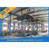 Buy cheap 5.5M Basement Stationary Type Hydraulic Scissor Car Lift Long Life Time from wholesalers