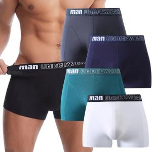 Wholesale Breathable Mid Rise Plus Size Boxers Underwear Bamboo Mens Underwear Boxer Briefs from china suppliers