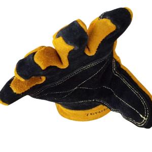 Wholesale Waterproof Cow Split Firefighter Safety Gloves With Ventilation Good Grip from china suppliers