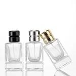 Glass Perfume Push-Type Spray Fine Mist Cosmetics Bottle Square Perfume Glass