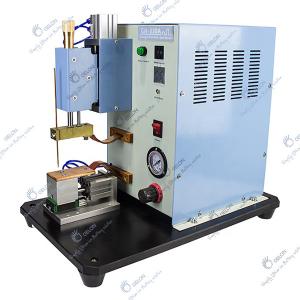 Wholesale Battery Pneumatic Single Spot Welder Mini Needle Welding Battery Production Equipment from china suppliers
