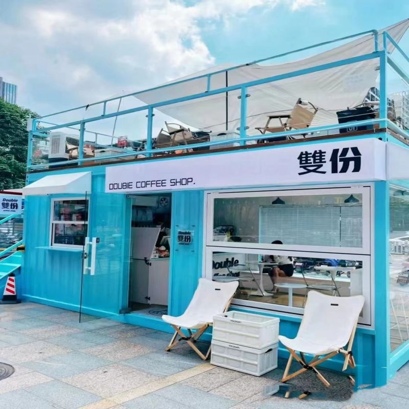 20ft 40ft Luxury Expandable Modular Office Restaurant Prefab House Hotel Container Houses