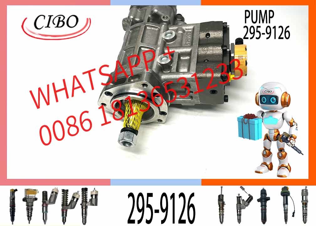 326-4635 High Pressure Diesel Pump E320D Excavator Fuel Injection Pump 295-9126 326-4635