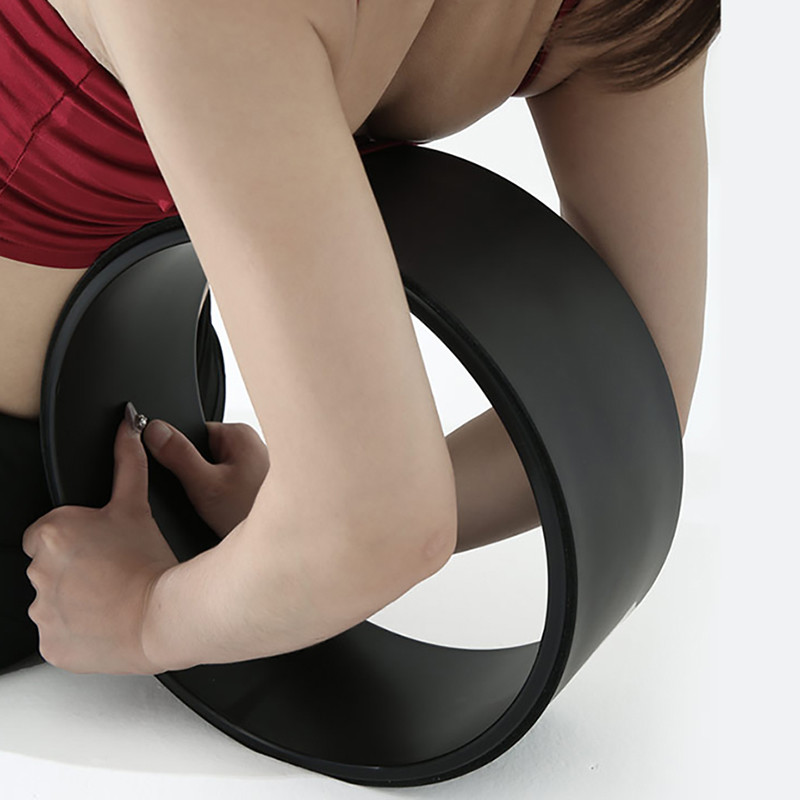 Comfortable Dharma Yoga Prop Wheel For Inversions Backbends Back Pain