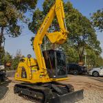 low working hours used excavator komatsu pc70-8/high power used excavator