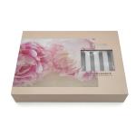 Magnetic Flip Cosmetic Packaging Box Skincare Makeup Set Cardboard Gift Boxes
