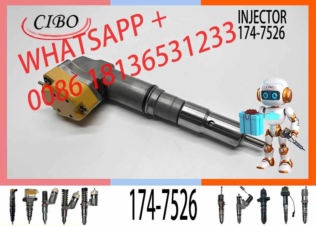 Diesel Fuel Injector 174-7526 10R-9239 0R-9350 162-9610 232-1183 111-7916 177-4753 For C+ Engine 3126 3126B 3126E