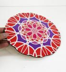 4m Thickness Lace Round Blank Sublimation Placemats
