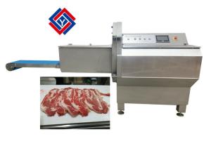 Wholesale OEM 380V 50HZ 3P 200pcs/min Frozen Bacon Slicer Machine from china suppliers