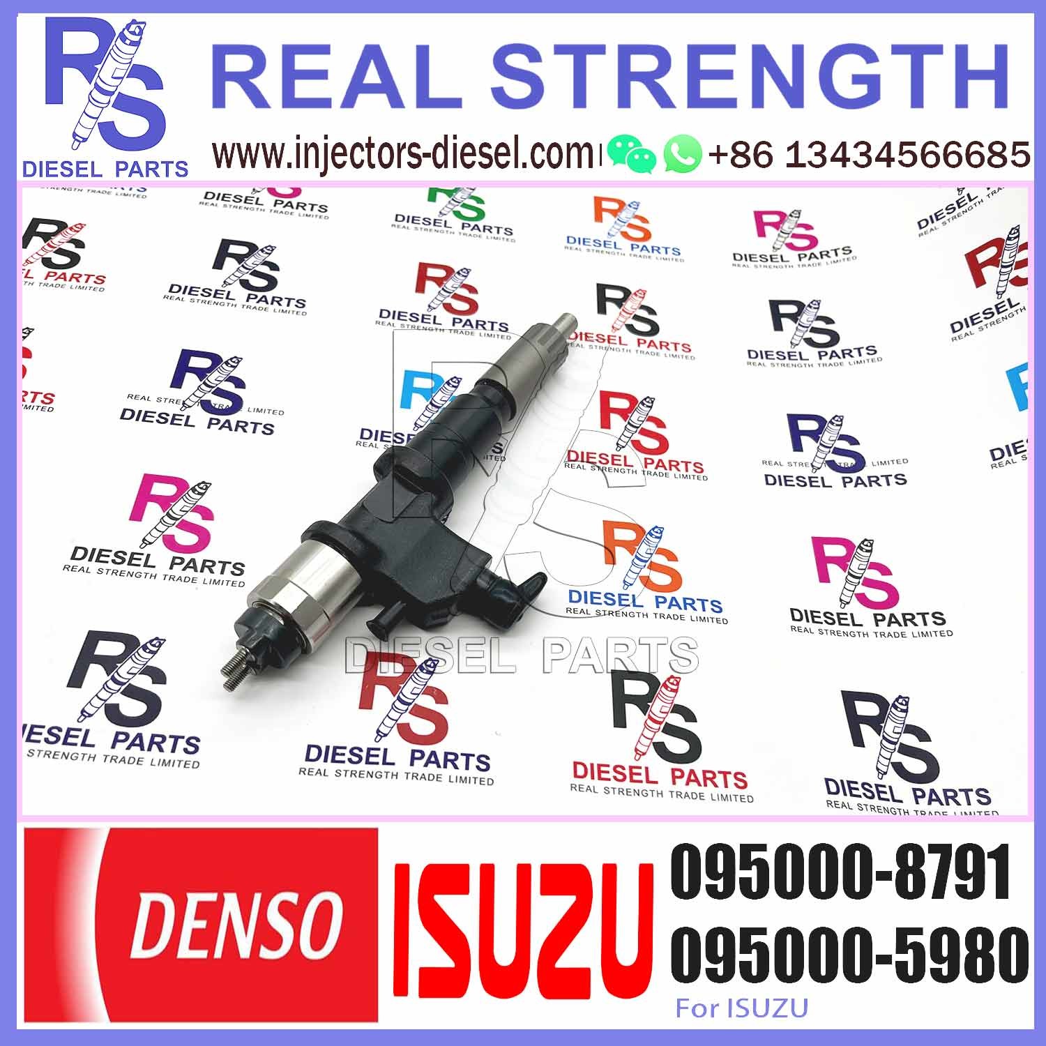 For IS-UZU Common rail Diesel Fuel Injector 8-98140249-1 095000-8791