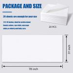 Disposable Massage Table Cover Paper Sheet Pp Non Woven Waterproof Disposable