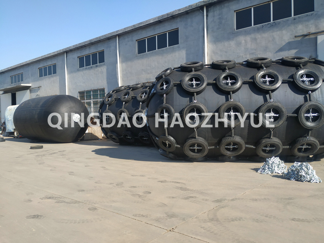Chain Tyre Net Pneumatic Rubber Fender 2000x3500mm Floating Dock Fenders