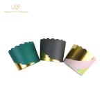 Pink Gold Foil Large Paper Baking Cupcakes Muffin Cupcakes