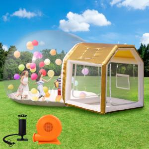 Wholesale Sayok Golden Bubble Houses Portable Transparent Inflatable Bubble House Tent for Party Wedding from china suppliers