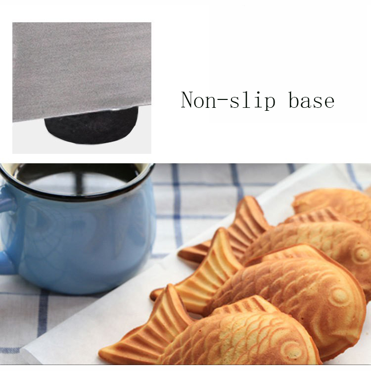 Non-Stick Cooking Surface Electric Korean MiNi Taiyaki Maker for Hotels and Bakeries