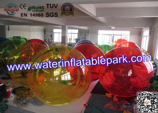 Party Rental Crazy Inflatable Water Ball , Inflatable Hamster Ball For