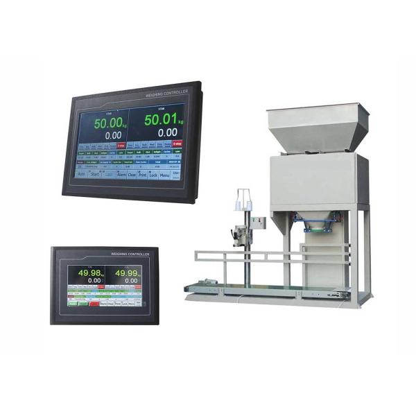 2 Hopper/Scales Bag Filling Weight Instrument, Weight Controller For Rice Bag Sewing Machiney
