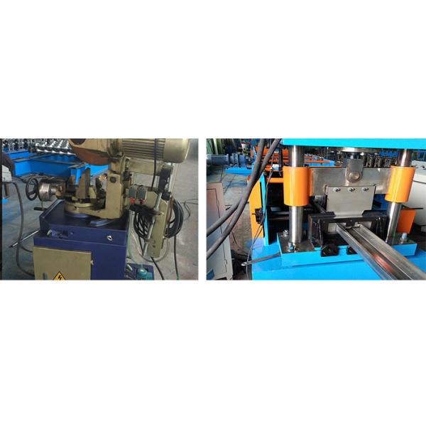 Industrial Shutter Door Roll Forming Machine / Door Frame Making Machine