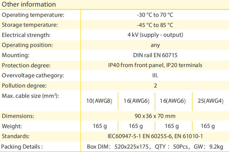 DV2-1S63A Din Rail Single Phase LCD Under Voltage Over Voltage Auto Reset Relay