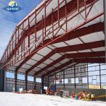 Custom Electric Door Q235 Steel Structure Hangar Prefabricated Gb Standard