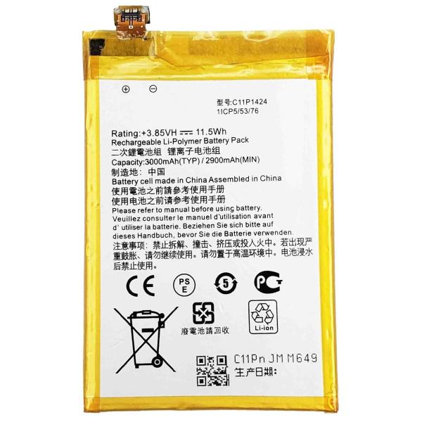 Mobile Phone White 3000mah C11P1424 Battery for ASUS ZenFone 2 ZE550ML ZE551ML
