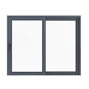 Wholesale House Black Aluminum Sliding Window Frame 1.4mm Interior from china suppliers