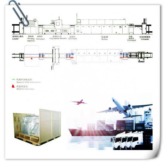 led ceiling light pcb board medium speed smt machine smt soldering machine Chip Mounter Machine